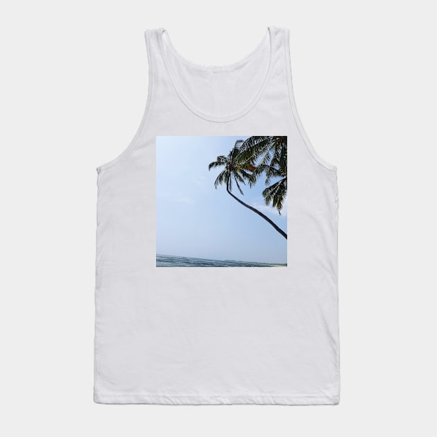 Beautiful palm trees in the ocean Tank Top by Avivacreations